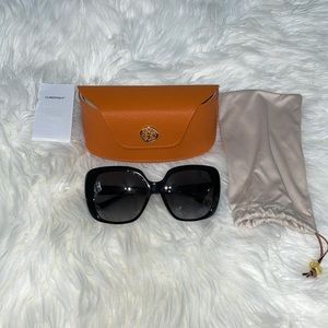 NWT Tory Burch Women’s Designer Sunglasses in Black Never Worn Perfect Condition